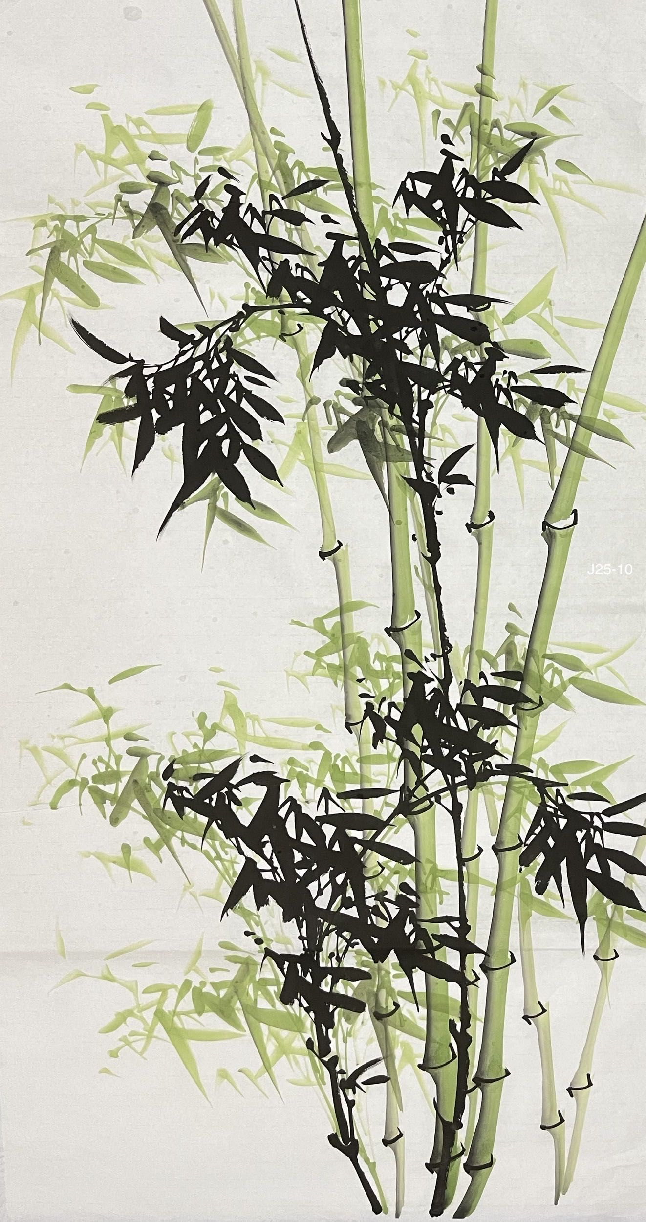 Chinese painting-bamboo.  Study decoration, lobby decoration