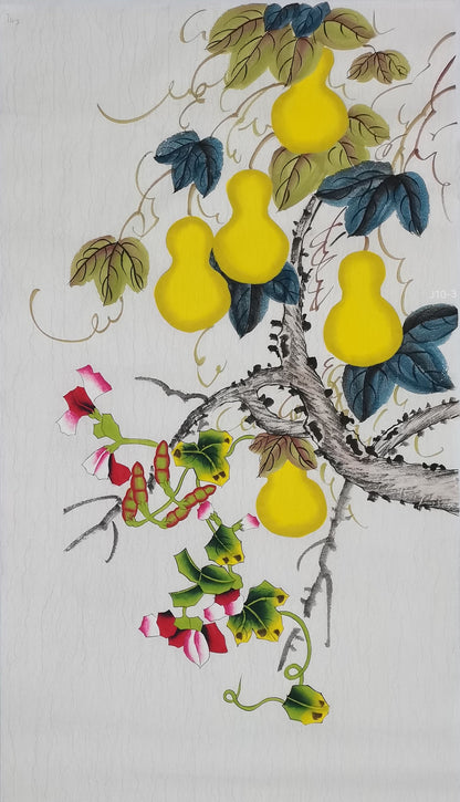Chinese painting-plants.  Study decoration, lobby decoration