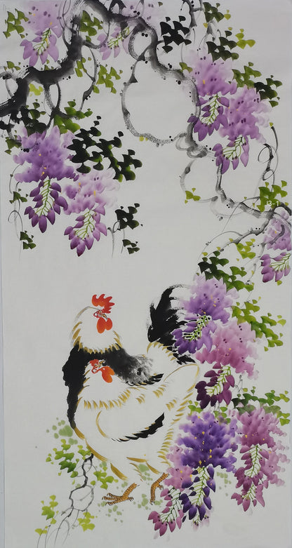 Chinese painting-plants.  Study decoration, lobby decoration