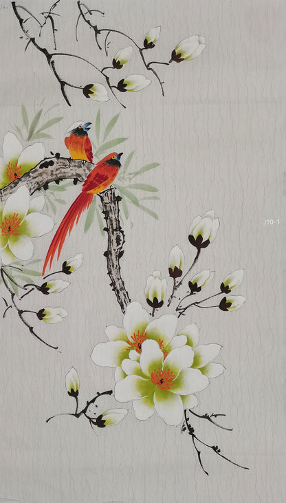 Chinese claborate-style painting .  Study decoration, lobby decoration