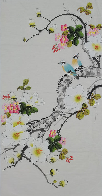 Chinese claborate-style painting .  Study decoration, lobby decoration