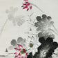 Chinese painting- ink lotus. Study decoration, lobby decoration