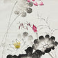 Chinese painting- ink lotus. Study decoration, lobby decoration