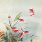 Chinese painting- fish and lotus. Living room decoration