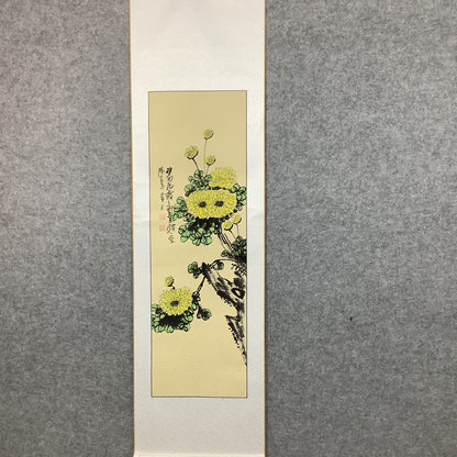 Chinese painting-four series of plants-single purchase, Four Gentlemen, plum blossoms, orchid, bamboo and chrysanthemum