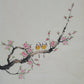 Chinese painting-Plants. Plum blossom and birds. Study decoration.